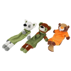 Portatile Speciale Piatto Del Cane Molle Della Peluche Pet Giocattoli di Masticazione con bottiglia di plastica <span class=keywords><strong>squeaker</strong></span> in lato - Product Image 3