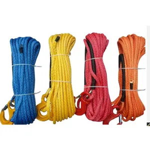 Corda sintética Do Guincho/HMPE 12 strand braid corda/corda de Uhmwpe