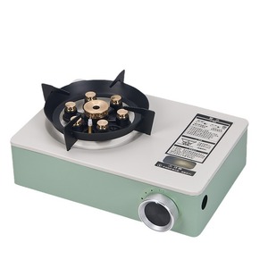 Estufa de gas portátil para exteriores, fuego intenso, segura, a prueba de viento y explosiones, para camping y picnic, de alta potencia. - Product Image 1