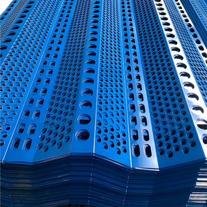 Panneau de clôture coupe-vent ISO9001 mur coupe-vent pour contrôle du vent contrôle du sable tôle ondulée <span class=keywords><strong>perforée</strong></span> - Product Image 3
