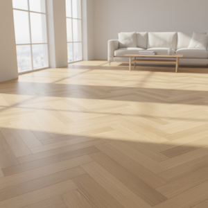 Indoor Multilayer White Oak Plywood <b>Engineered</b> <b>Flooring</b> T&G Installation Modern Design for Living Room Bathroom 5-Year Warranty - Product Image 1