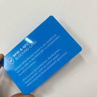 Tarjeta de Bloqueo RFID/NFC de PVC para Prevenir el Uso No Autorizado y la Lectura de Tarjetas de Crédito - Protector de Cartera