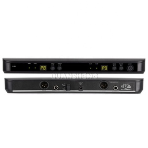 Micrófono Dinámico Inalámbrico Profesional de Mano, 2 Canales, Negro, Metálico, para Karaoke y Actuaciones en Escenario, con BLX288 S58 <span class=keywords><strong>Pg58</strong></span> - Product Image 6