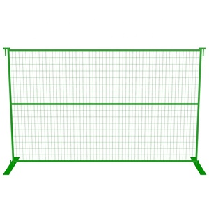 Bán Nóng Tùy Chỉnh Màu <span class=keywords><strong>PVC</strong></span> Tráng Bột Tráng Canada Hàng Rào Tạm Thời - Product Image 1