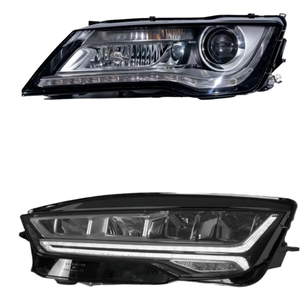 Venta Directa de Fábrica: Faros Delanteros LED A7 2011-2018 de 12V, Actualización con 1 Año de Garantía, PC Transparente, Sin Decoloración - Product Image 4