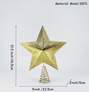 चमकदार स्टार ट्रेंडी लोकप्रिय शैली अवकाश सजावट के साथ चमकदार स्टार ट्रेंडी लोकप्रिय शैली अवकाश सजावट - Product Image 5