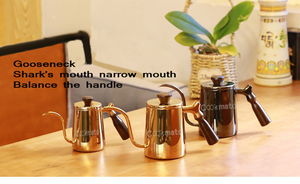 Alta calidad Pour sobre mano <span class=keywords><strong>olla</strong></span> recubrimiento de teflón café tetera con tapa - Product Image 5