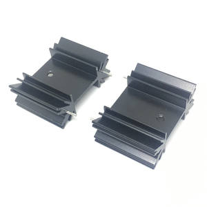 Disipador de calor personalizado, todo tipo de disipador de calor a-220, aleta de refrigeración 30x34x12MM, negro, triodo IC - Product Image 3