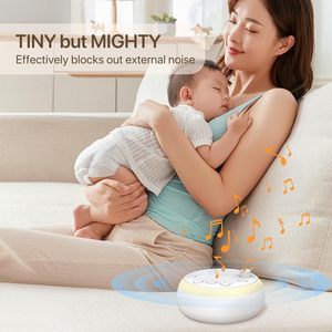 Sound Machine White Noise Baby Sleep Aid With Night Light And Timer Portable Rechargeable <b>Battery</b> <b>Operated</b> - Product Image 5