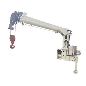 小型マニピュレータテレスコピックブーム油圧トラック搭載クレーン3トン4トン6トン8トン - Product Image 1