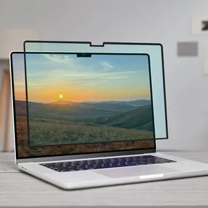 LFD762 New Hot Khung Dính Chống Ánh Sáng Xanh Bảo Vệ Mắt Bảo Vệ Màn Hình Phim Cho MacBook Máy Tính Xách Tay 14 Inch Bảo Vệ Màn Hình