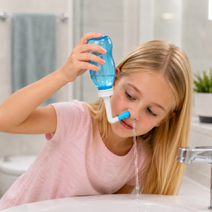 Waterpulse brevetto portatile bottiglia di lavaggio nasale <span class=keywords><strong>sinusite</strong></span> <span class=keywords><strong>sinusite</strong></span> per acqua salata per adulti e bambini pulizia quotidiana del naso - Product Image 5