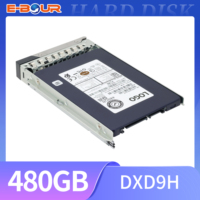 Unidad de estado sólido empresarial SATA 3,0 disponible con bandeja DXD9H SSD de 480GB con doble potencia 5V/12V 2,5 "SATA 6 Gb/s para servidor