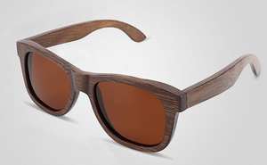 Giá Thấp Gỗ Tre Kính Mát UV400 Thiết Kế 2020 Kính Mát Phân Cực - Product Image 3