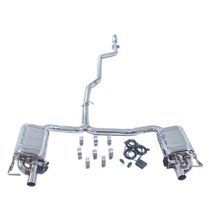 Convient pour le système d'échappement Catback avec soupape pour Mercedes-Benz C180 C200 C260 C300 COUPE <span class=keywords><strong>C350E</strong></span> 2.0T C205 2019 - Product Image 1