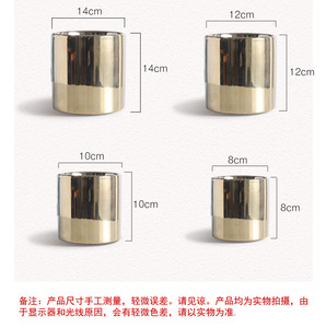 Florero <span class=keywords><strong>de</strong></span> cerámica pequeño para plantas <span class=keywords><strong>suculentas</strong></span>, macetas doradas <span class=keywords><strong>y</strong></span> plateadas para decoración del hogar, bonsái, gran oferta, 2023 - Product Image 3