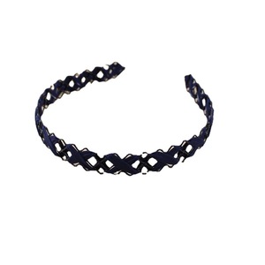 Diademas de Estilo Coreano para Niñas, de Metal y Tela, con Diseño Geométrico Hueco, Combinación de Colores, Accesorios para el Cabello de Uso Diario - Product Image 5