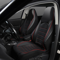 Housses de siège avant universelles classiques, best-sellers, compatibles airbag, de luxe, pour véhicules GM, en cuir PU monobloc, 2/5 places