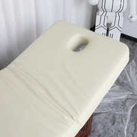 SCHLUSSCHCHGESCHLUSS günstig multifunktionales hölzernes Tätowier-Wimpernbett Massage-Spa Schönheitsbett Klapptische Bett mit Hocker