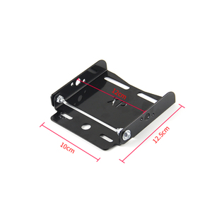 Soporte <span class=keywords><strong>para</strong></span> Placa de Matrícula de Motocicleta, Compatible con Porta Patente Rebatible Bajaj Rouser Ns 200, 160, 135, 125. - Product Image 2