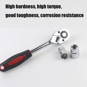 12 in 1 Heavy Duty Socket <strong>Set</strong> 1/2 Chrome Vanadium Steel Hex Socket <strong>Ratchet</strong> <strong>Spanner</strong> Tool Kit Hardware Combination Wrench <strong>Set</strong> - Product Image 5
