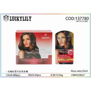 Crema nutritiva y refrescante para el cuidado del cabello 500ml Mascarilla para el cabello con aceite de Granada de oliva para cabello seco Paquete de - Product Image 1