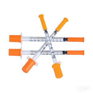 Seringue à insuline médicale de 0,3 ml avec <span class=keywords><strong>aiguille</strong></span>, seringues de calibre 29G/30G/31, 5/16 pouces, 100U, 50U, 30U, utilisable pour les animaux de compagnie - Product Image 3
