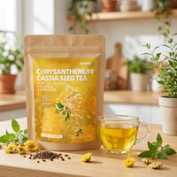 Teh Herbal Detoks Pelangsing Campuran Mentah Krisan Biji Cassia Kulit Jeruk Perawatan Hati Pembersih  Kantong Sachet Grosir