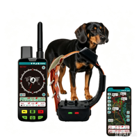 Traceur GPS pour animaux de compagnie (chiens) avec circuits imprimés nano-revêtus (étanche IP68) + colonnes antichoc remplaçables + autonomie de plus de 20h