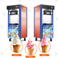 Machine à glace molle et dure, riche et onctueuse, 3 buses, usage domestique