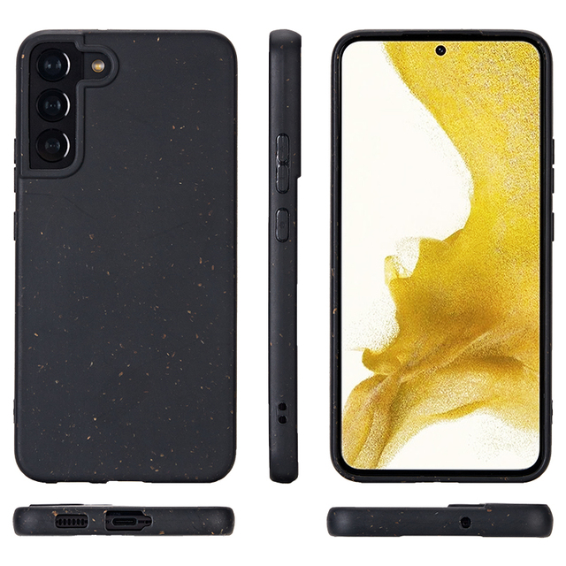 Eco-Friendly Biodegradable Wheat Straw Shockproof 360 Protection Multi Colors Mobile Phone Cases for S24/S23/S22 Ultra/S21/S20