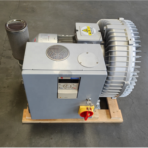 Triphasé 220V/380V/415V 7.5kw anneau d'air pompe à vide pompe de ventilateur canal latéral ventilateurs convertisseur de fréquence - Product Image 3