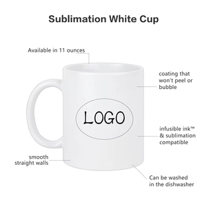<span class=keywords><strong>Taza</strong></span> de Cerámica Ecológica de 11 oz a <span class=keywords><strong>Precio</strong></span> de Fábrica, <span class=keywords><strong>Taza</strong></span> Mágica que Cambia de Color por Sublimación, Impresión por Transferencia de Calor, Superficie Mate - Product Image 1
