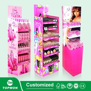 Estantes de Exhibición de Mesa de Tienda Personalizables, Mostrador de Maquillaje, Soporte de Exhibición de Tablero de Espuma de PVC - Product Image 2