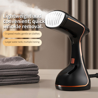 Défroisseur Vapeur Portable avec Grande Réservoir d'Eau et Protection d'Arrêt Automatique pour Vêtements, Idéal Maison et Voyage