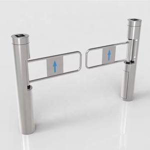 Barrières automatiques de supermarché, portails battants haute sécurité, lecteur de cartes RFID, contrôle d'accès, tourniquet automatique, acier inoxydable 304 - Product Image 3