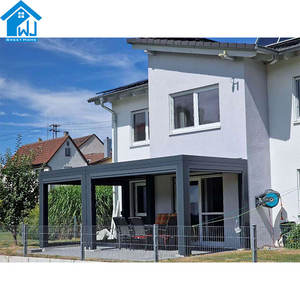 Sweet Home Design moderne réglable mural toit patio terrasse <span class=keywords><strong>jardin</strong></span> <span class=keywords><strong>piscine</strong></span> intelligente étanche pergola en aluminium - Product Image 3