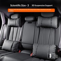 Support de nuque en cuir avec rembourrage en bio-coton DuPont, adapté aux nouveaux modèles Volkswagen Magotan Sagitar Teramont Passat Polo