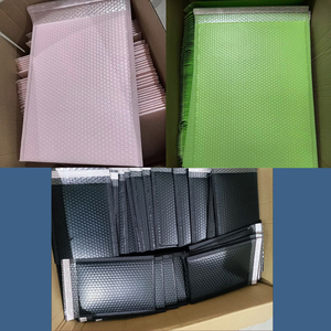 4x7 inch Poly độn bong bóng bưu phẩm gói Bong bóng phong bì Opaque tự con dấu dính túi chống thấm nước cho vận chuyển và đóng gói - Product Image 5