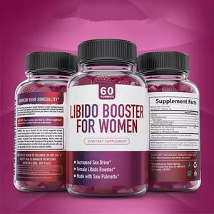 OEM Private Label fornitura di fabbrica ormone equilibrio Libido femminile <span class=keywords><strong>Booster</strong></span> Gummies per le donne - Product Image 4