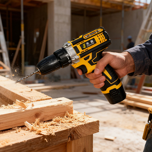 Perceuse-visseuse électrique sans fil 12V populaire, ensemble d'outils multifonctions, idéale pour les réparations domestiques et les <span class=keywords><strong>travaux</strong></span> d'amélioration quotidiens - Product Image 6