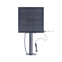 TCP/IP P10-48*64 Dots Kleiner RGB SMD LED Outdoor-Bildschirm mit Halterung zur Nachrichtenanzeige Hohe Helligkeit OEM