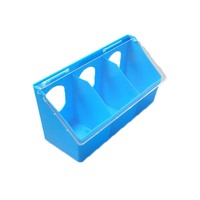 Mangeoire automatique en plastique Durable pour volaille, équipement de ferme pour oiseaux, pigeons, caille, mangeoire
