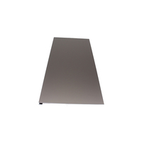 Tôle d'aluminium anodisé satiné bronze clair 1050 1060 3003 0,21-3 mm AA15 AA20 pour façade intérieure d'hôtel