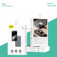 Chargeur sans fil portable ultra-fin de haute qualité 10000mAh Batterie externe Pack de batterie Support Magnétisme Mini USB 22.5W 3A Affichage LED