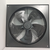 500mm * 500mm 380V AC ventilateur axial avec lame en acier moteur électrique portant DC/EC Support mural pour refroidisseur ferme Restaurant hôtels