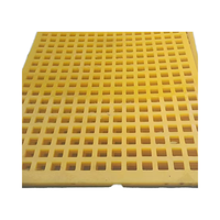 Maille de tamisage minier haute fréquence en polyuréthane (PU) à mailles carrées pour déshydratation vibrante, à vendre