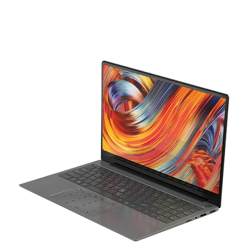 In tel Celeron N5205U Slim Laptop Win dows 10/11 System 8GB RAM Metal Cover Computer With Backlight Keyboard