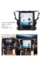 Für Toyota Alphard A30 2013-2020 Tesla-Bildschirm Autoradio GPS 12 Zoll Touchscreen Multimedia Android Auto-Audio-DVD-Player