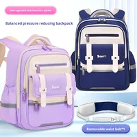 Sac à dos scolaire Cloud nouvelle génération ultra-léger, imperméable, en tissu Oxford, grande capacité, pour les élèves du primaire, garçons, filles, enfants